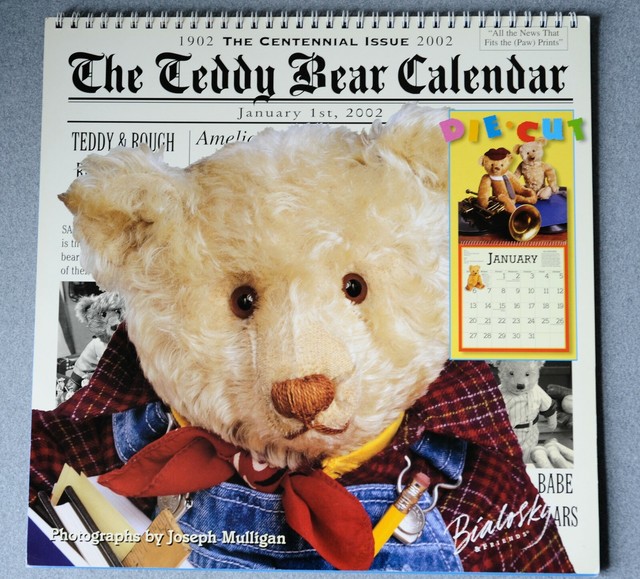 Teddy Bear Calendar 1987 Bialosky Friends Winners of 1986 Contest eBay