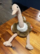 TY Beanie Buddy - Stretch the Ostrich (17 inch) - MWMT's Stuffed Animal Toy