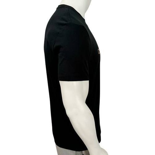 NUEVO CON ETIQUETAS CALVIN KLEIN PRECIO DE VENTA SUGERIDO POR EL FABRICANTE $54.99 CAMISETA PARA HOMBRE NEGRA CUELLO REDONDO MANGA CORTA S M L XL - Imagen 2 de 8