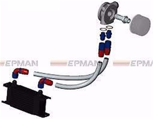OIL COOLER FILTER SANDWICH PLATE THERMOSTAT ADAPTOR AN10 FITTINGS 3/4" 16-UNF - Bild 5 von 7
