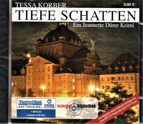 Tessa Korber TIEFE SCHATTEN Bayern-Franken Uni Erlangen Fledermaus-Krimi mp3-CD - Bild 2 von 3