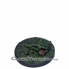 Axis  Allies Miniatures Base Set I 2x 47MM TYPE I ANTITANK GUN 43 Japan