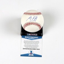 Alex Kirilloff Signed Rawlings OMLB Baseball Twins Autograph Beckett COA