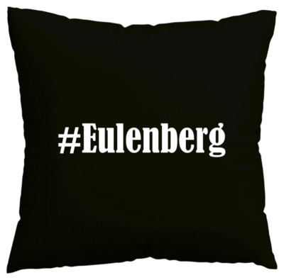 Kissenbezug #Eulenberg I love Eulenberg Schwarz 139451