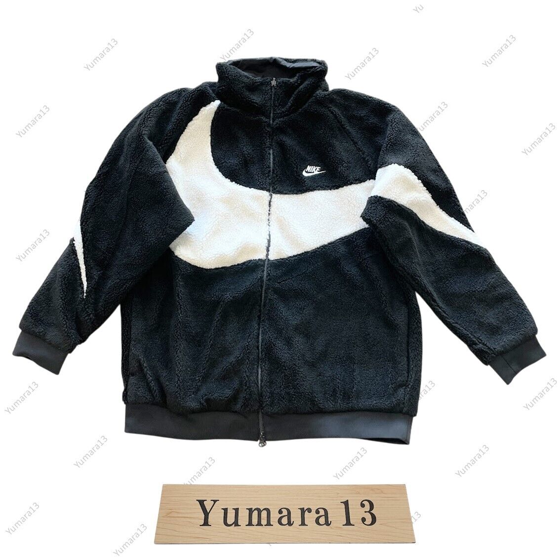 Nike Full Zip Reversible Boa Jacket Sportswear Swoosh 5colors Nike Full Zip Reversible Boa Jacket Sportswear Swoosh 5colors