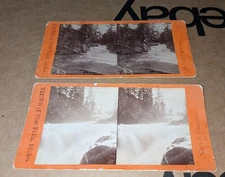 2 Chas Thompson Post Falls Idaho Stereoviews River Falls