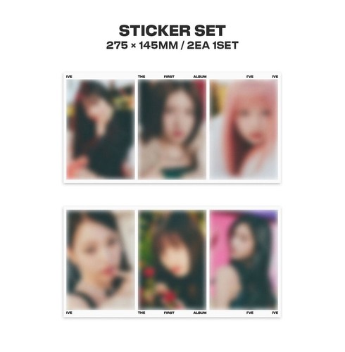 IVE 1st Album I've IVE Special Ver. CD+128p Photobook+2ea Sticker+Photocard+Gift - Picture 7 of 11