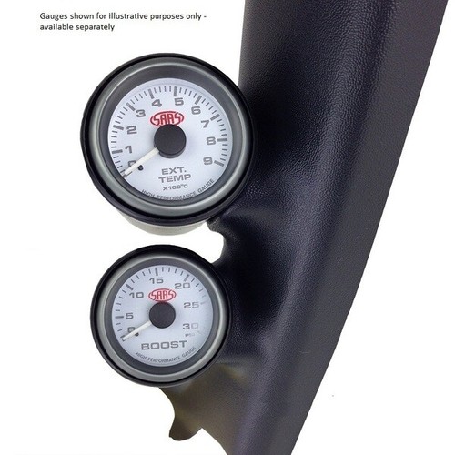 SAAS SGP1202 Twin 2" gauge pillar pod for Toyota 100 Series LANDCRUISER 98-07 - Picture 3 of 5