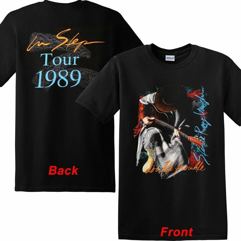 Stevie Ray Vaughan 1989 Tour Tシャツ 1989 Stevie Ray Vaughan Tour T-shirt Size Large - Etsy