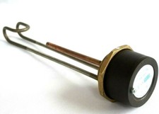 INCOLOY HARD WATER IMMERSION HEATER &  STAT HOT WATER 11,14,18, 23,27 & 30"