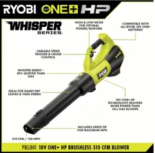 18V ONE+ HP Brushless Cordless 130 MPH 510 CFM Blower (Tool Only)