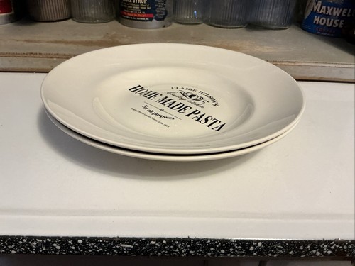 (2) Claire Wilson's Country Kitchen Home Made Pasta Bowl 12" Forest County 1873 - Picture 8 of 9