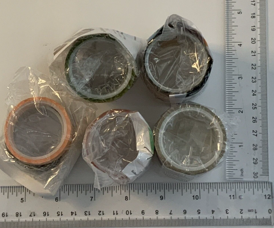 Stampin Up Washi Tape LOT of 11 ROLLS Sadie Retro Witches Brew Seasons of Style - Image 3 of 4