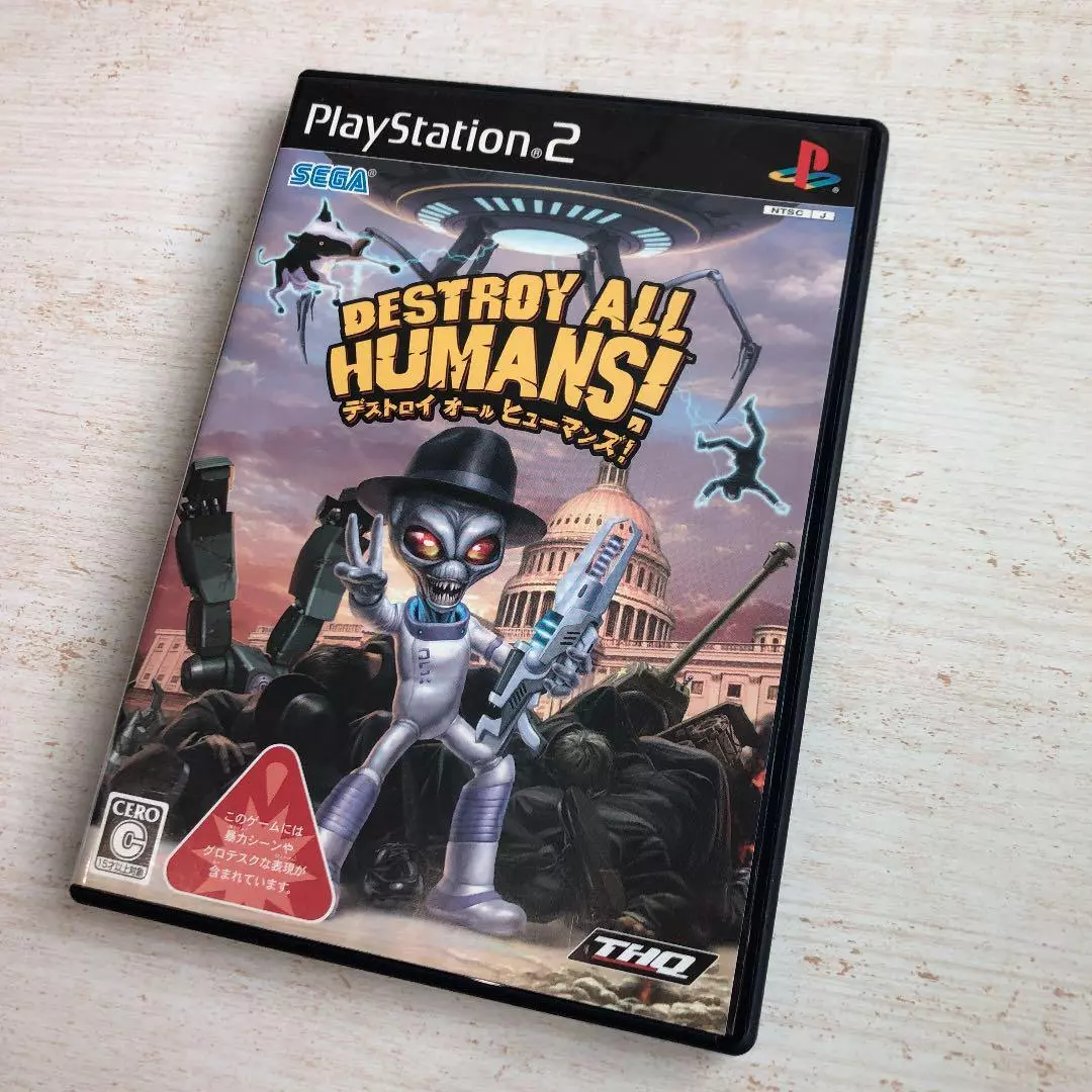 Destroy All Humans! - PlayStation 2 (PS2) Game