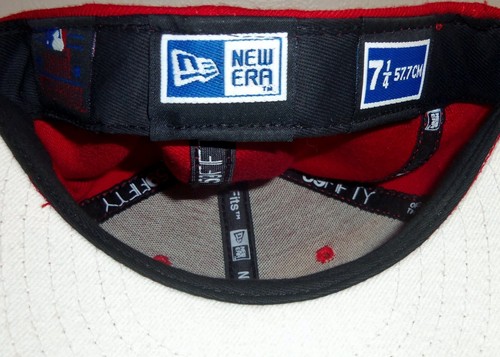 GORRA AJUSTADA LANA 7 1/4 DE COLECCIÓN BOSTON RED SOX MLB CON LOGOTIPO DE ESTADO NUEVA ERA 7 1/4 ¡RARARA! - Imagen 2 de 2