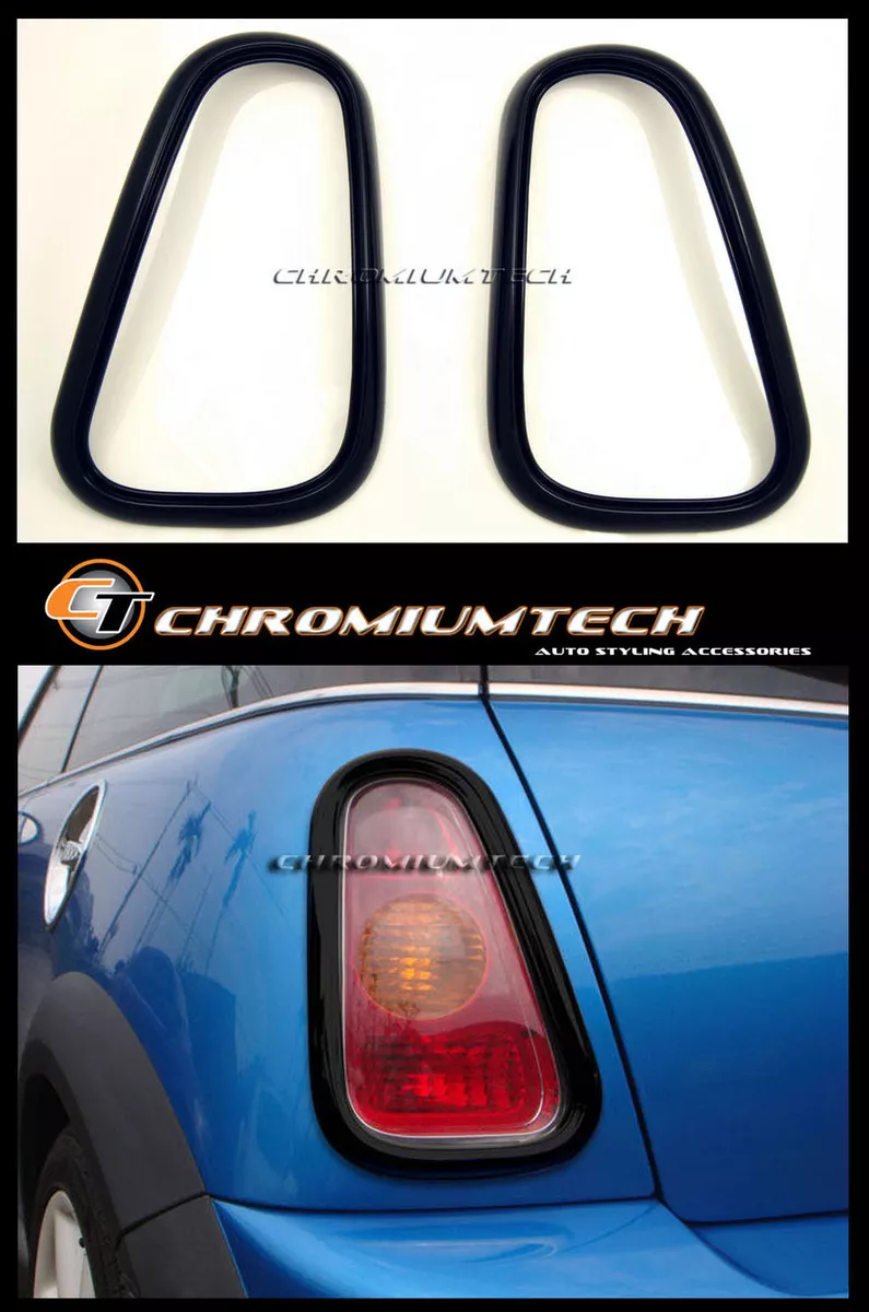 GEN 1 MINI Cooper/S/ONE R50 R53 BLACK Rear Tail Light Surround Cover Hatch  ONLY