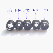 Archery Compound Bow Aperture Inner Core Peep Sight 1/8 1/16 1/32 3/32 3/64"