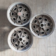 3 Cerchi In Lega Bwa 6x14 Anno 1971. Usati Ma In Ottimo Stato.