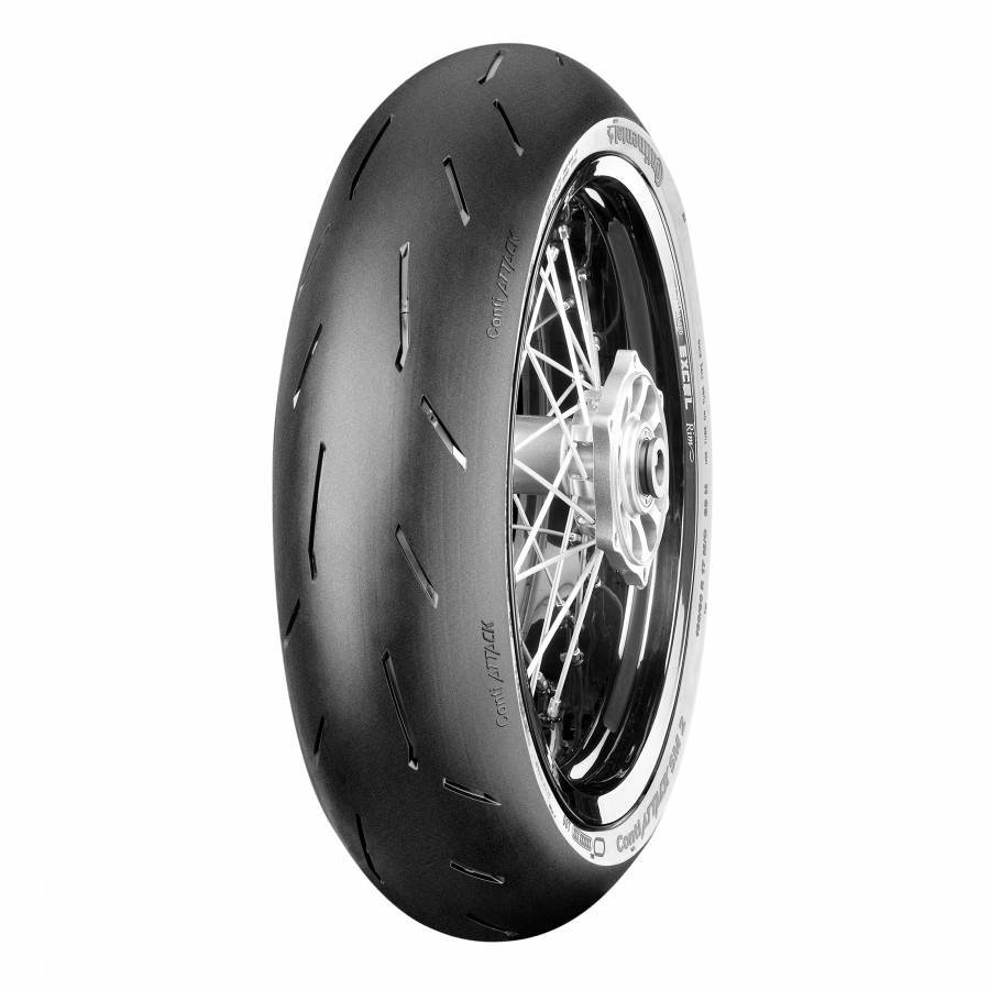 Pneu 17'' Continental ContiAttack SM 2 pour trajets quotidiens et sorties sinueuses le week-end