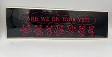 Vintage Grateful Dead Marching Bears Psychedelic Hippy Window Sticker Decal