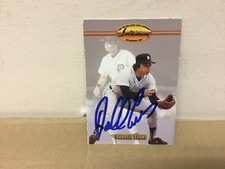 Darrell Evans Autographed Card - 1993 Ted Williams Baseball - Detroit Tigers