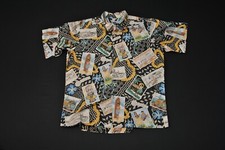 VTG Reyn Spooner Hawaiian Islands Maui Kona Aloha Shirt Men's XL 14923S