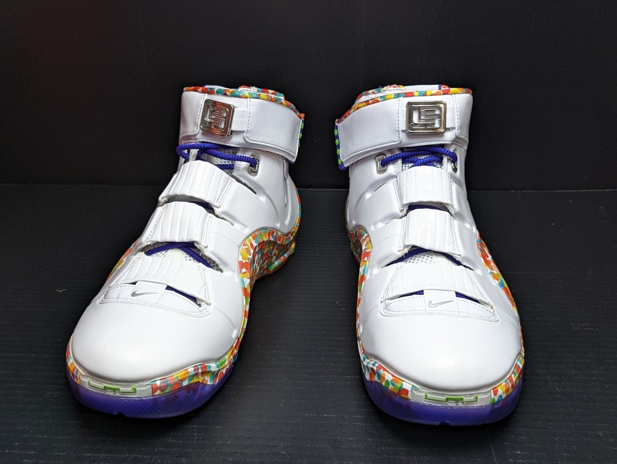Men's Size 10 - Nike Zoom LeBron 4 Fruity Pebbles (2024 Men's Size 10 - Nike Zoom LeBron 4 Fruity Pebbles (2024