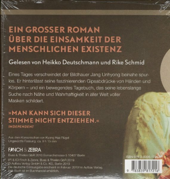 Thumbnail - Han Kang: Deine Kalten Hände - Hörbuch, Mp3-cd, Heikko Deutschmann,