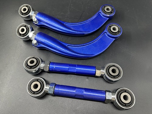 Set of Adjustable Steel Rear Camber Arm+ Toe Arm for Ford Focus Mazda 3 Mazda 5 - Foto 1 di 8