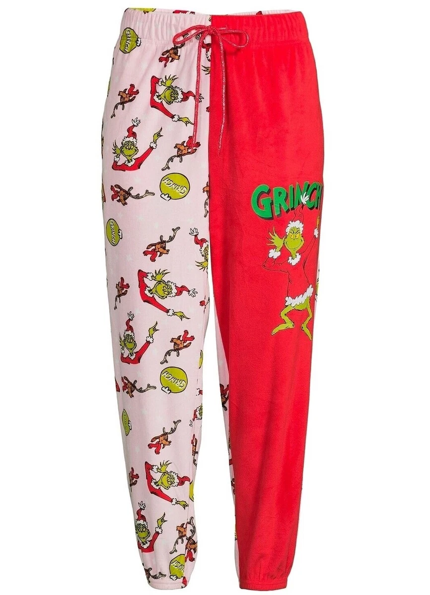 Grinch pajama pants women's sale