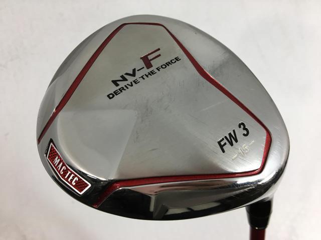 MacGregor Mactec NV-F 15° 3 Wood Regular Graphite Shaft NV-F Grip MacGregor Mactec NV-F 15° 3 Wood Regular Graphite Shaft NV-F Grip