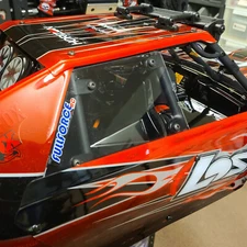 LOSI DBXLE & DBXLE 2.0 1/5th SCALE PETG SHORT SIDE WINDOWS BY FULLFORCE RC