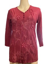 Greensource Signature Womens Sz L 3/4 Sleeve ...