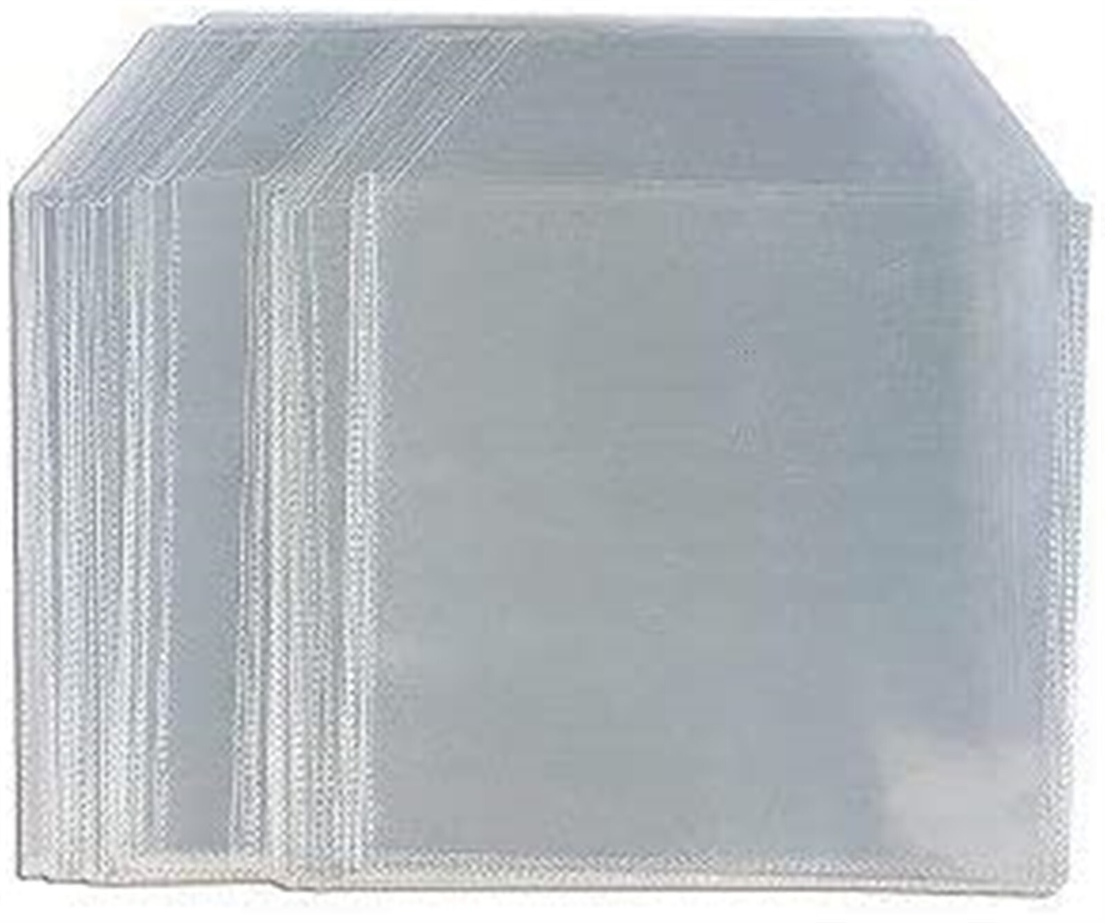 25 Pochettes CD DragonTrading® 80 Microns - Avec Rabat - Protection Durable Polypropylène