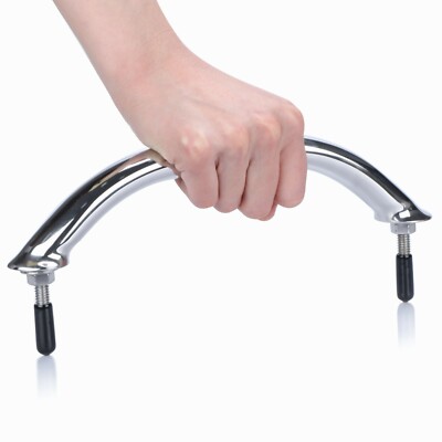 Stainless Steel Polished 8-5/8" Marine Grab Handle Boat Handrail for Yacht RV