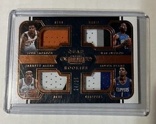 2017-18 Panini Dominion Basketball Jackson Iwundu Allen Evans Material Card /25 