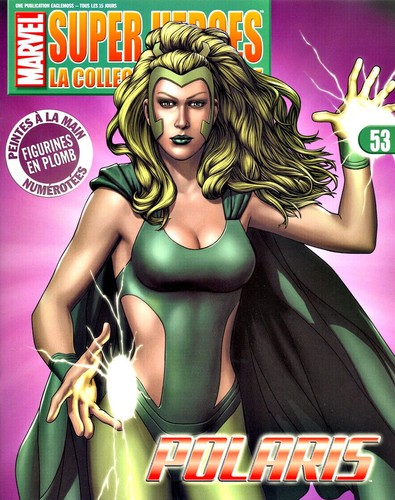 Marvel Super Heroes Polaris 53 Figurine en Plomb Eaglemoss Comics BD et Films TV - Imagen 23 de 24