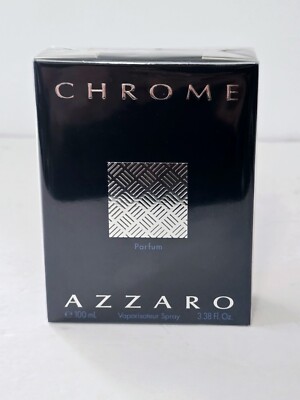 Chrome Parfum by Loris Azzaro for men 3.38 oz New in Box Perfume 3.4 - 100 ml