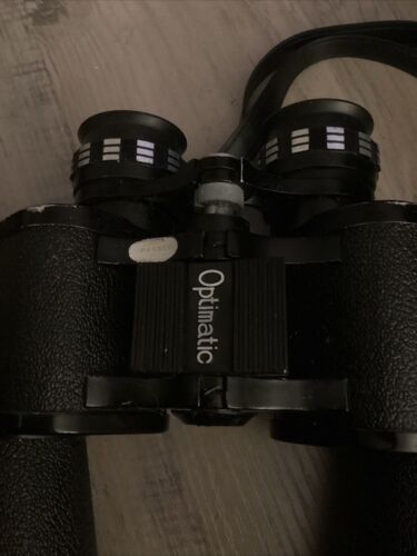 OPTEX OPTIMATIC 10 X 50 BINOCULARS MODEL 135 FIELD 367 @ 1000 With Case - Picture 3 of 7