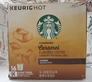 starbucks caramel flavored coffee k cups