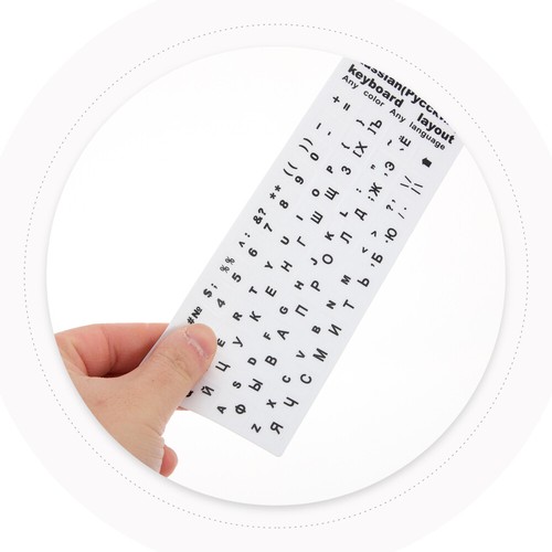 10 Pcs Russische Tastaturaufkleber Ersatzaufkleber Für Computertastaturen - Bild 10 von 12