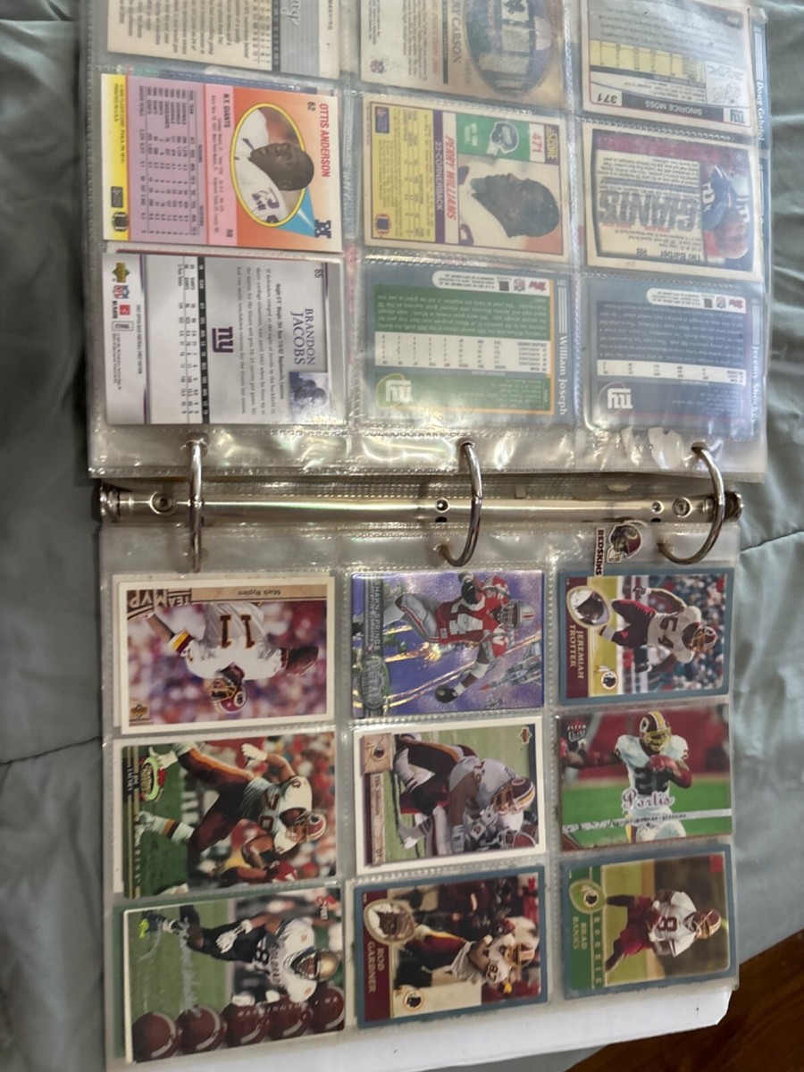nfl football card binder Amazon.com: 900 Pockets Football Card Binder with Sleeves fit for Baseball Cards, Trading Cards Album Cards Holder Protectors Set Fit for Game Card, Sports, Football Card : Toys & Games