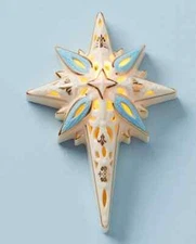 Lenox First Blessing Nativity Star Of Bethlehem Ornament Lighted For Creche NEW