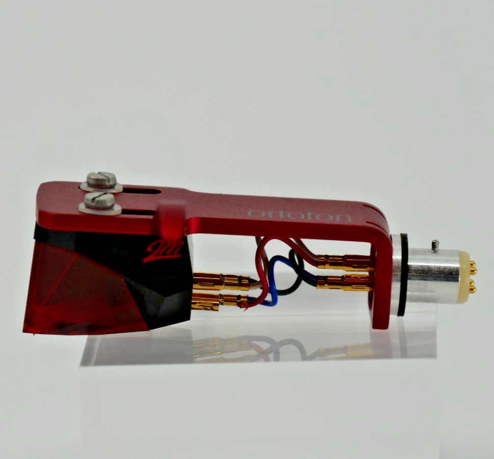 オルトフォン　2M RED SH4R Ortofon: 2M Red Cartridge Mounted on SH-4 Headshell (Red