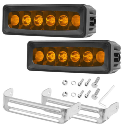 10"12"20"30"40" Slim LED Work Light Bar Spot Flood Combo Offroad SUV Driving ATV - Picture 217 of 311