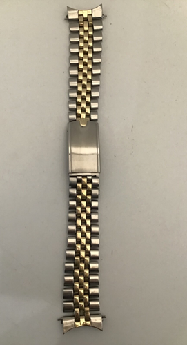 Rolex Datejust Genuine U.S.A. 14K Gold/ SS Jubilee Bracelet 20 mm w/Oval Links