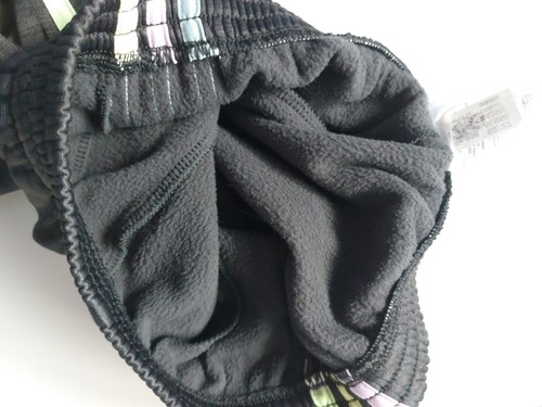 Adidas Girl's Fleece Jogger 3 Stripes Rainbow Black Size 5 - Picture 7 of 8
