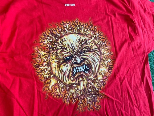 vintage bash at the beach wrestling t shirt red size XL authentic used vtg WCW - Picture 5 of 5