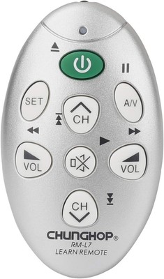 Universal IR Mini Learning Remote Control RM-L7 with 7 Keys for Projector TV ...