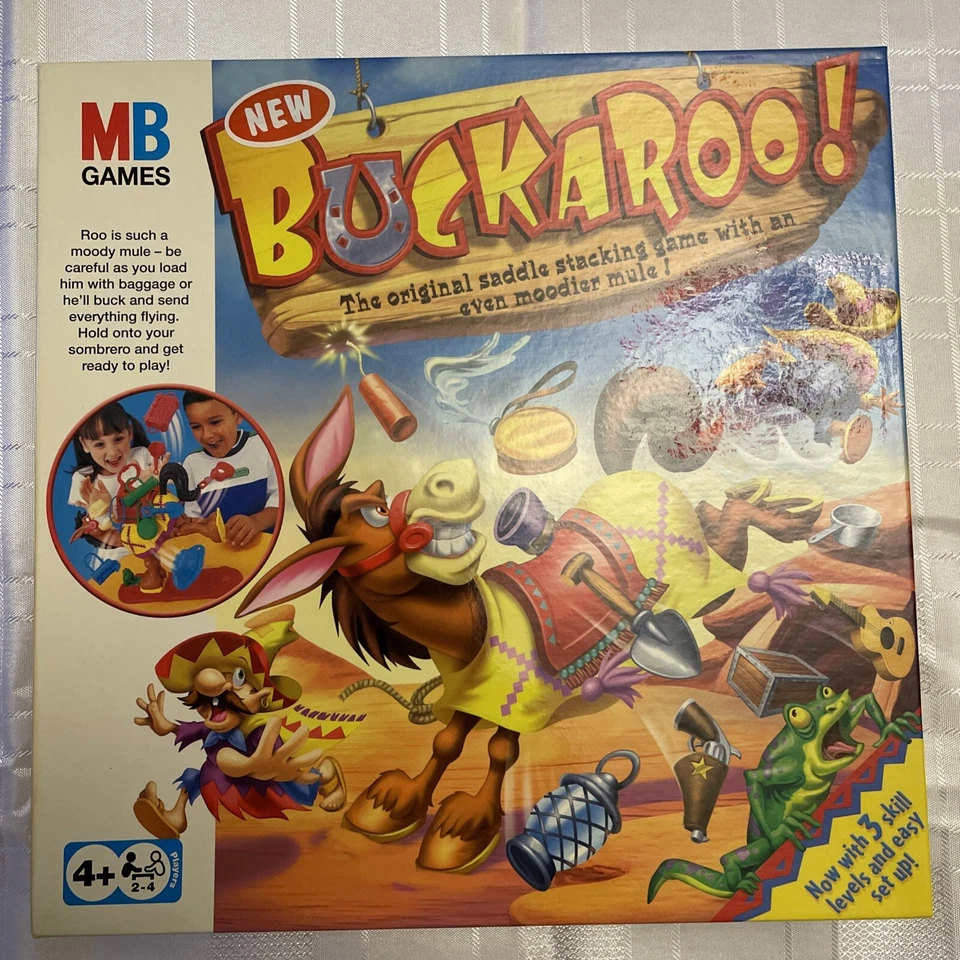 MB Games Buckaroo ‘ 2003 Vintage Great Family Game. Never Opened New - Image 4 of 4